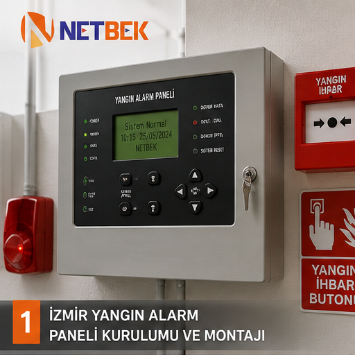 İzmir yangın alarm paneli kurulumu ve montajı