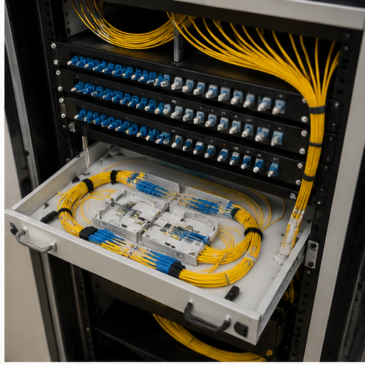 İzmir ODF ve fiber optik patch panel sonlandırma