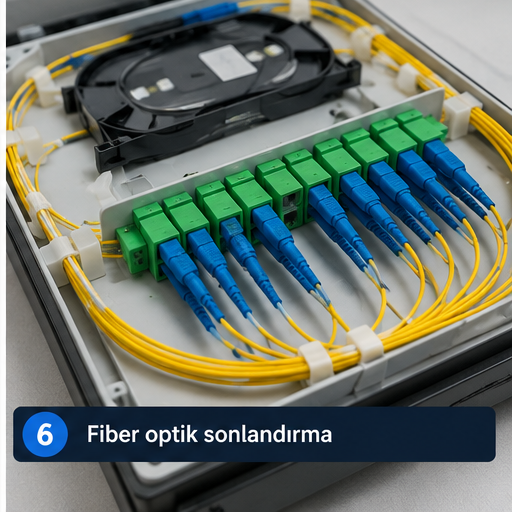İzmir fiber optik kablolama ve fiber sonlandırma hizmeti