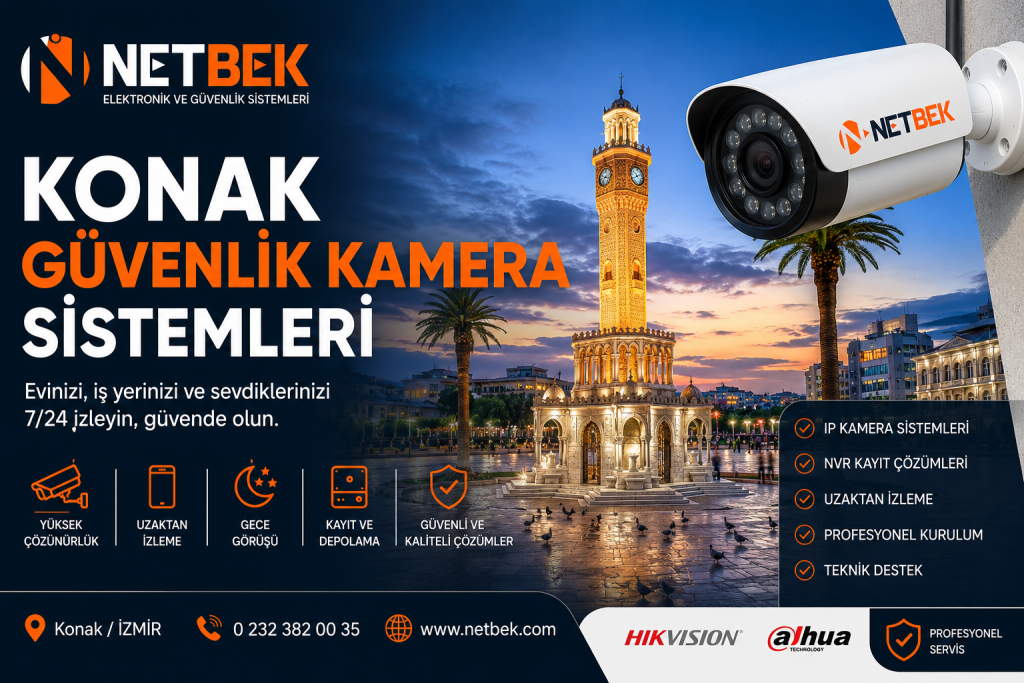 Konak Güvenlik Kamera Sistemleri