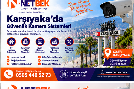 Karşıyaka Güvenlik Kamera Sistemleri