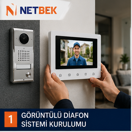 İzmir görüntülü diafon sistemi kurulumu