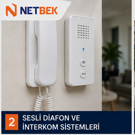 İzmir sesli diafon ve interkom sistemleri