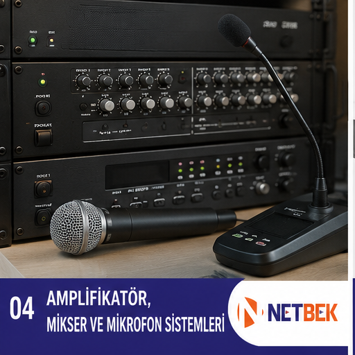 İzmir amplifikatör mikser ve mikrofon sistemleri