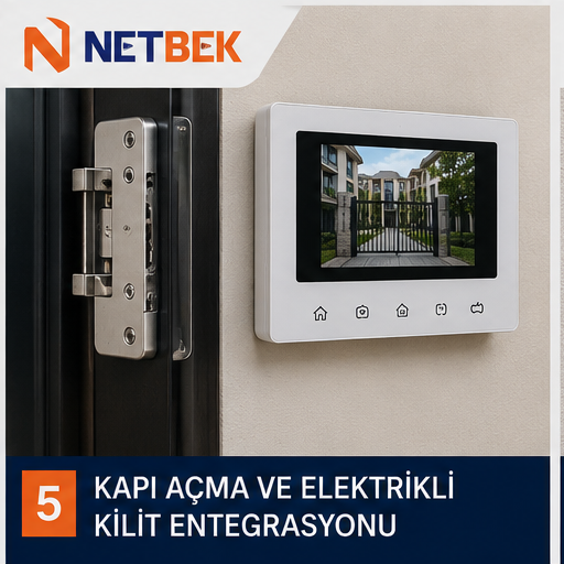 İzmir kapı açma ve elektrikli kilit entegrasyonu