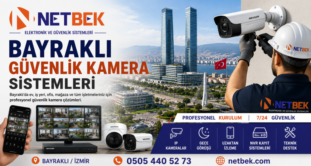 Bayraklı Güvenlik Kamera Sistemleri