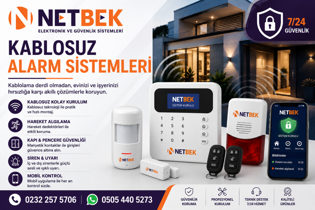 Kablosuz Alarm Sistemleri