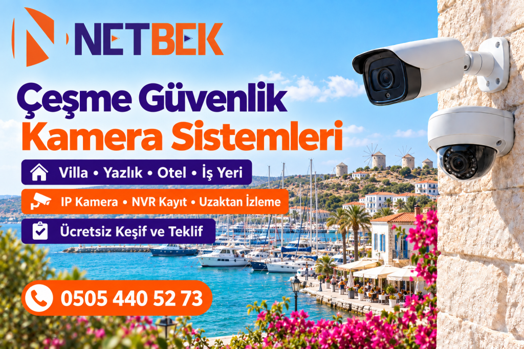 Çeşme Güvenlik Kamera Sistemleri