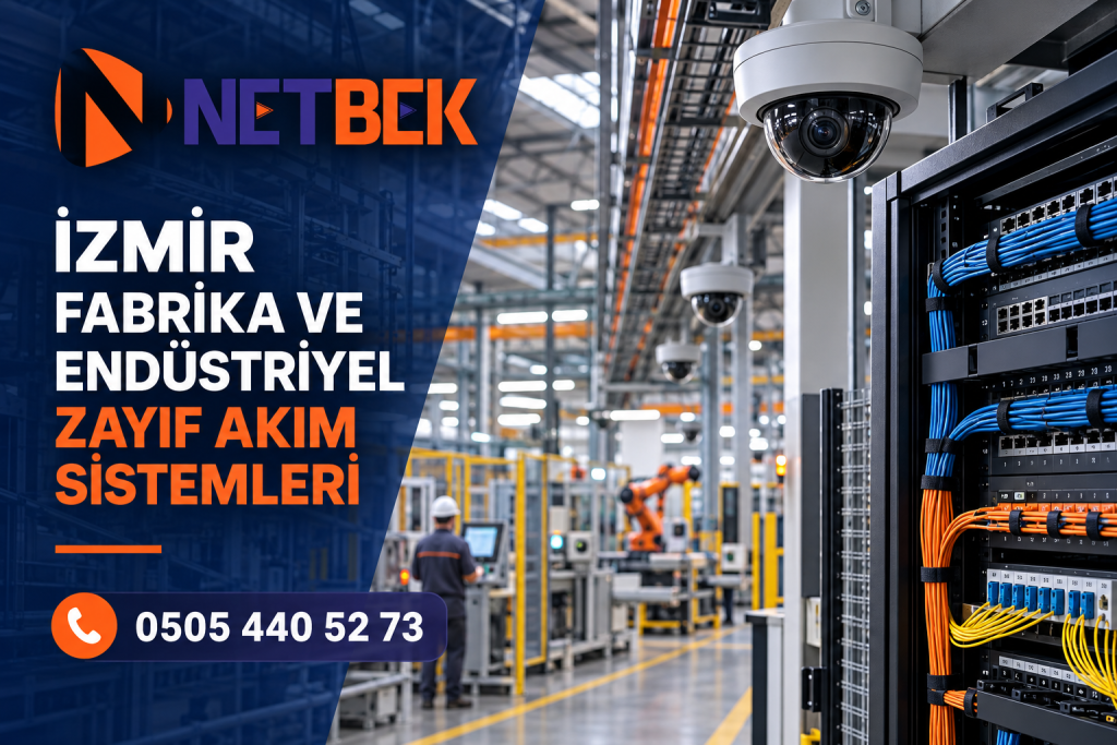 İzmir Fabrika ve Endüstriyel Zayıf Akım Sistemleri