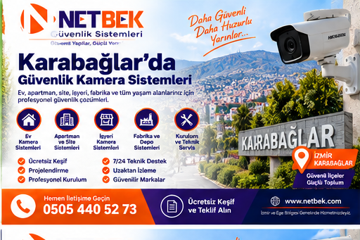Karabağlar Güvenlik Kamera Sistemleri