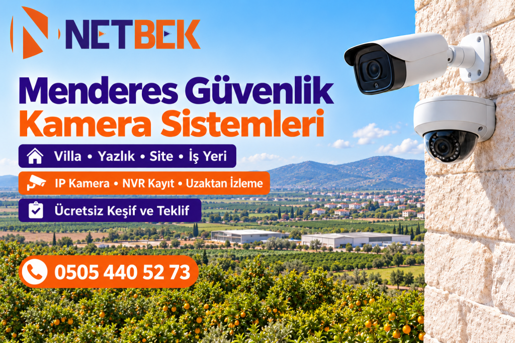 Menderes Güvenlik Kamera Sistemleri