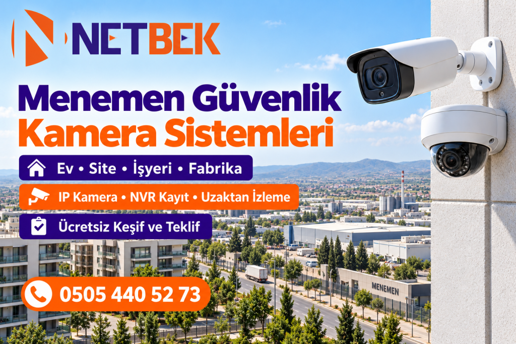 Menemen Güvenlik Kamera Sistemleri