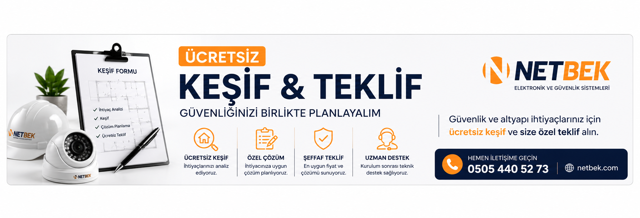 NETBEK Ücretsiz Keşif ve Teklif